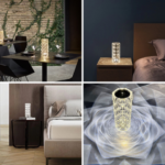 Crystal Rose Lamp (Touch) - Image 3