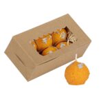 Handcrafted Ladoo Candles – (Set of 2) 12peace | Festive Scented Decor - Image 5