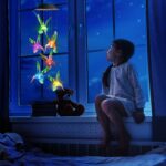 Solar Hummingbirds Chime garden night light - Image 6