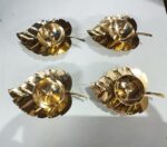 🪔  Brass Leaf Design Diya (Set of 1)  – 2 Peace Elegant Diwali Decor 🪔 - Image 4
